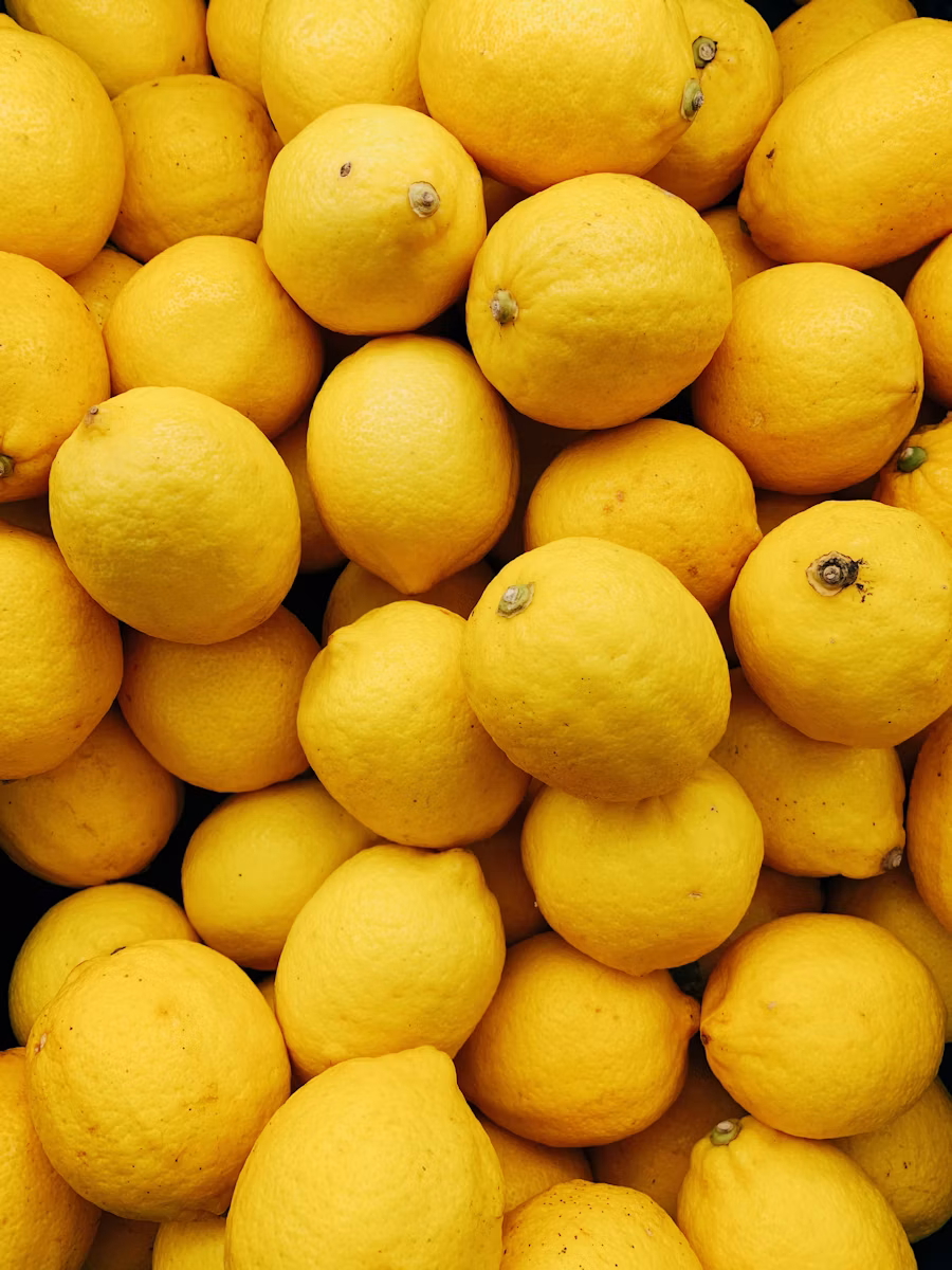 Kagzi lemon, in hand